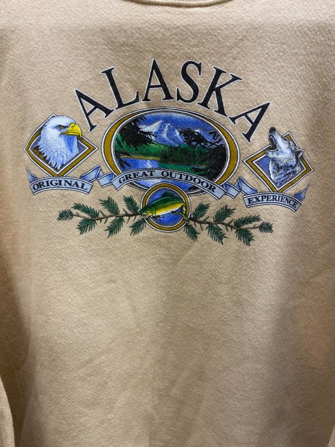 Vintage Tultex Alaska Graphic Crewneck - XL image indicator(2)