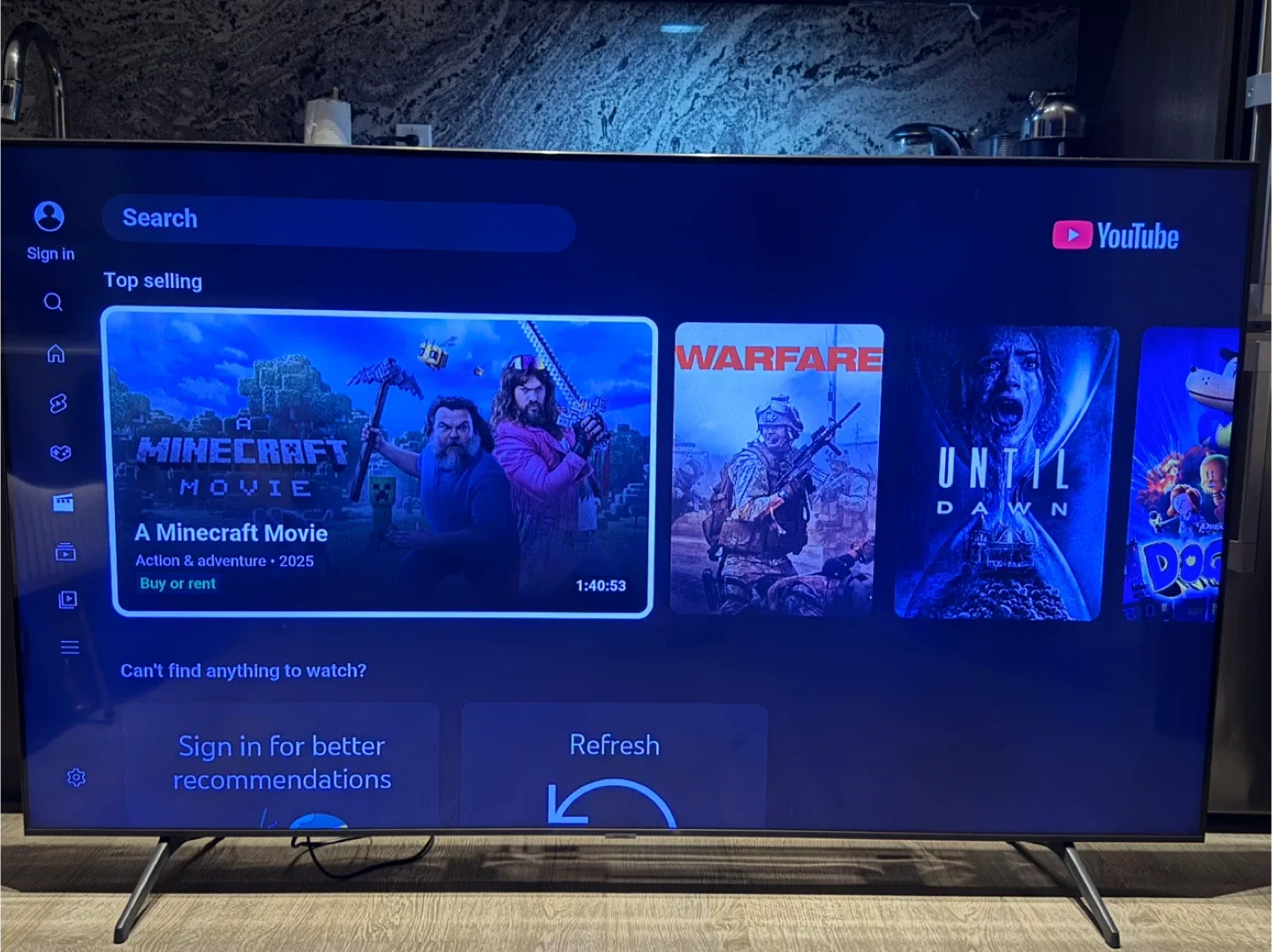 SAMSUNG 75’ SmartTV 4K (2020) image indicator(3)