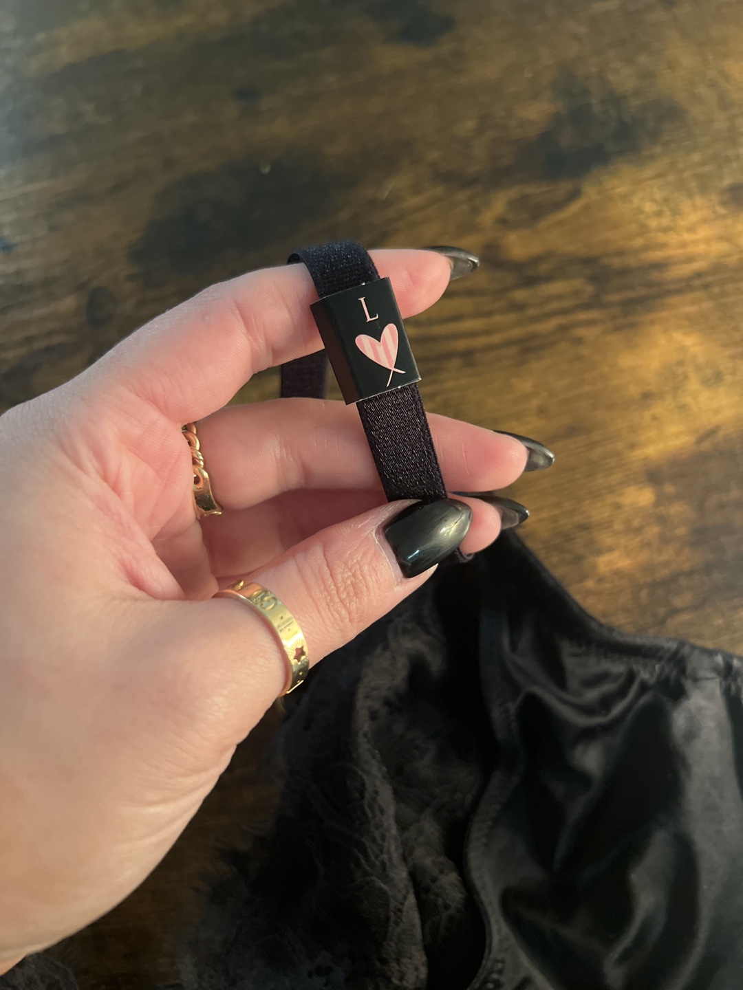 Victoria's Secret Black Lace Bra - Size Large - photo 2