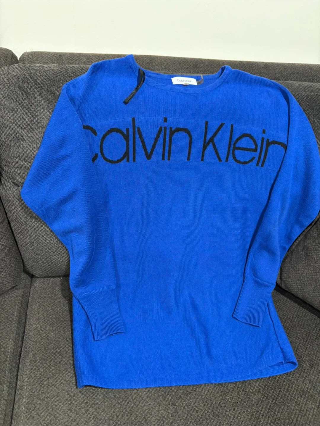 Calvin Klein Blue Sweater Size XS image indicator(2)