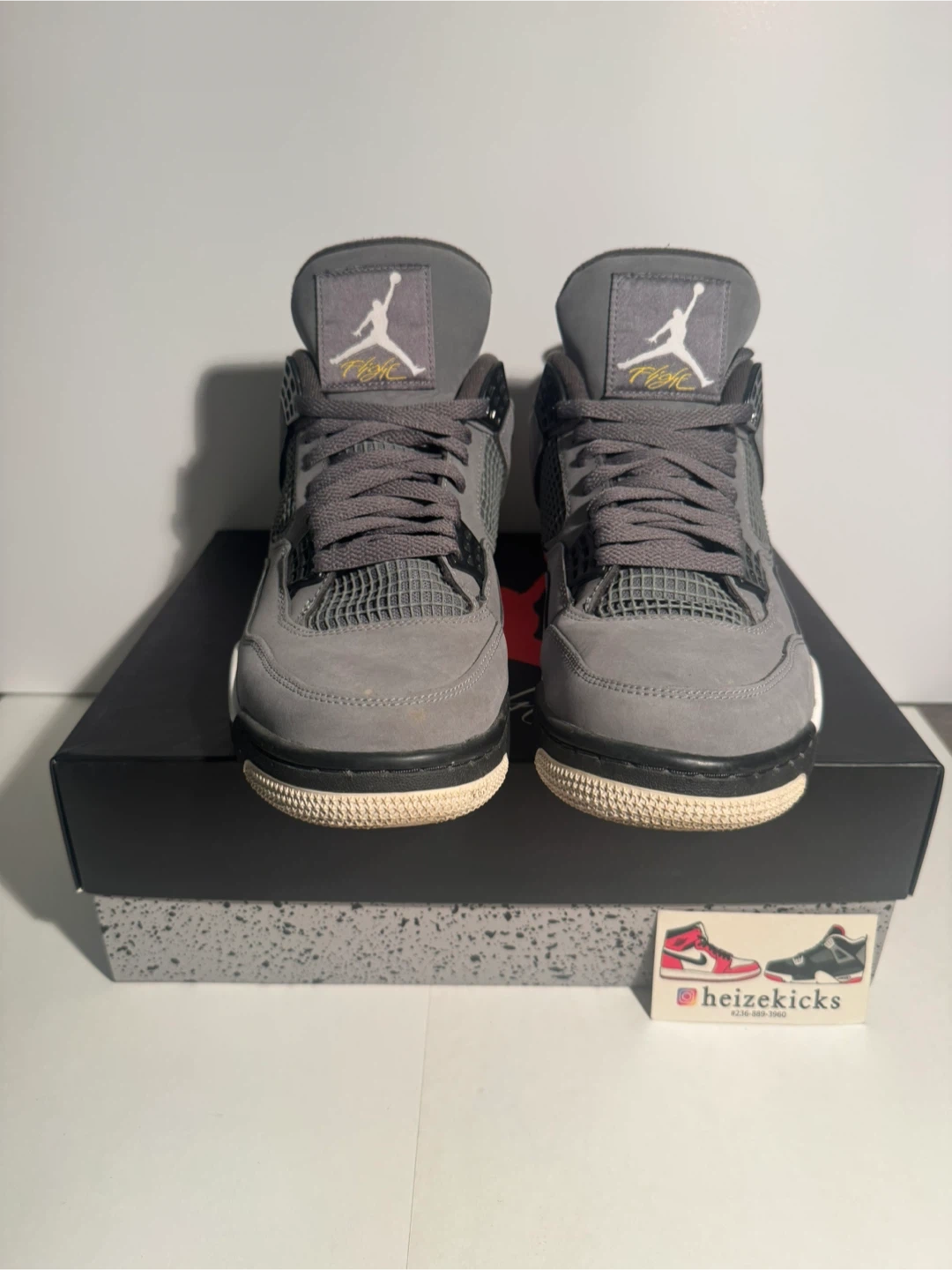 Jordan 4 Cool Grey size 10.5 - photo 3