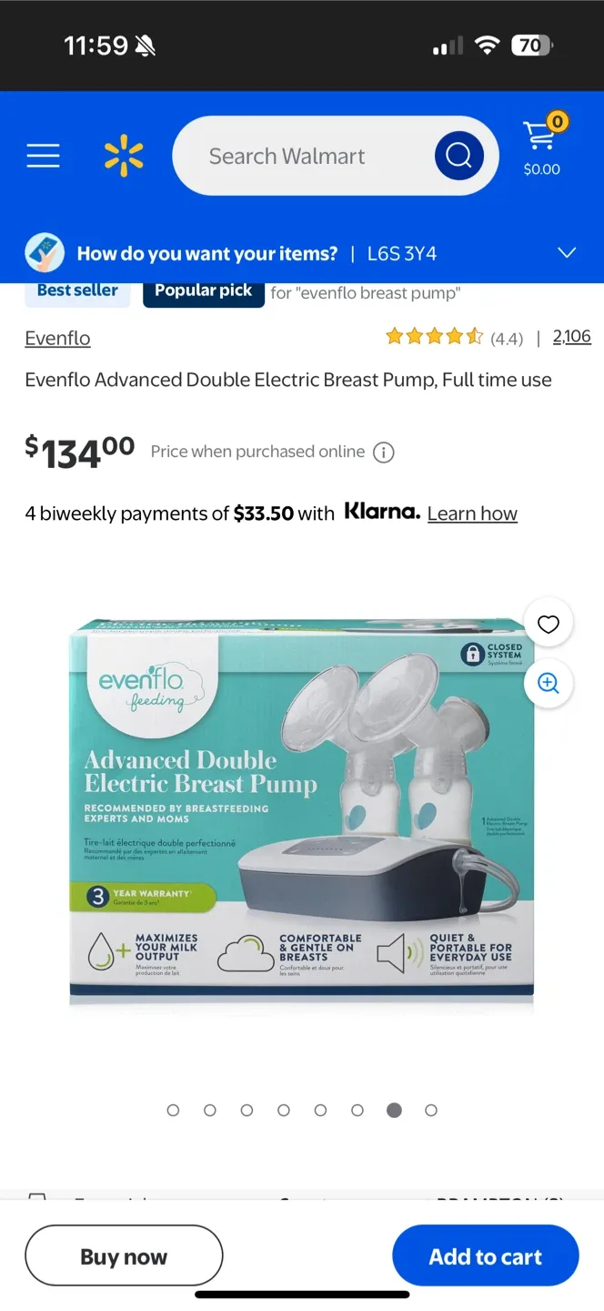 Evenflo Advanced Double Electric Breast Pump