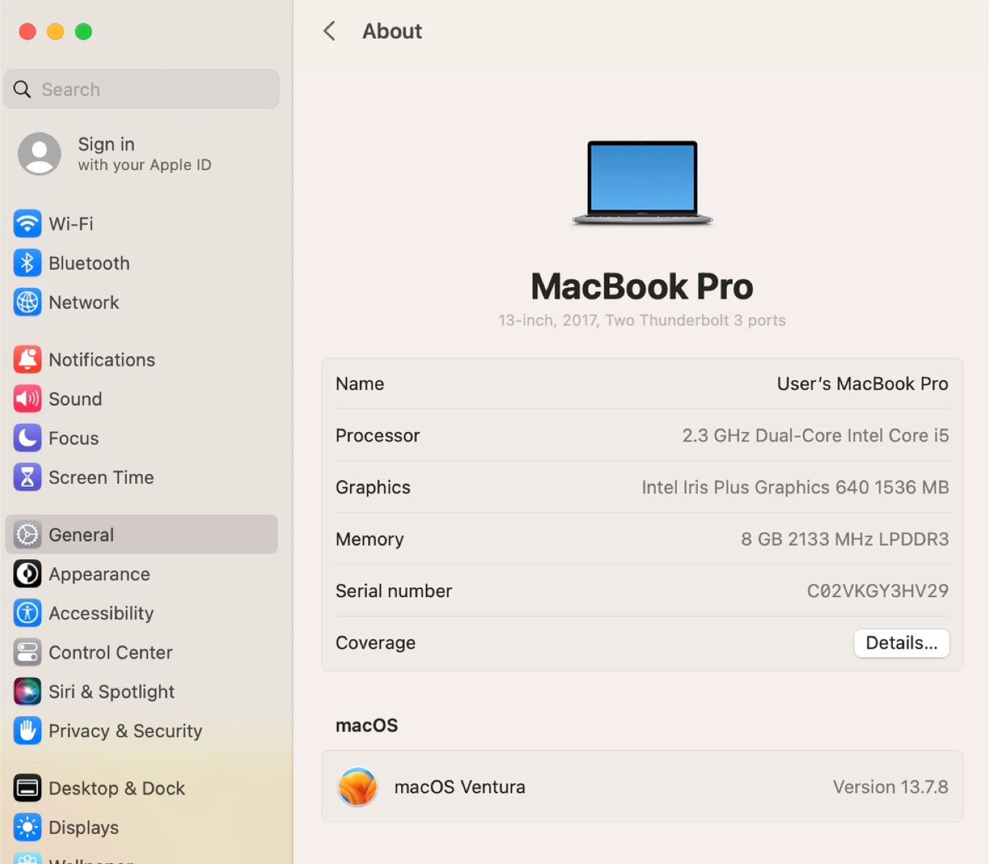 MacBook Pro 13-inch, 2017, Two Thunderbolt 3 ports - photo 4
