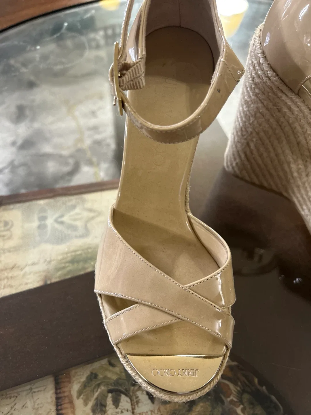 Jimmy Choo Espadrille Wedge Sandals image indicator(2)