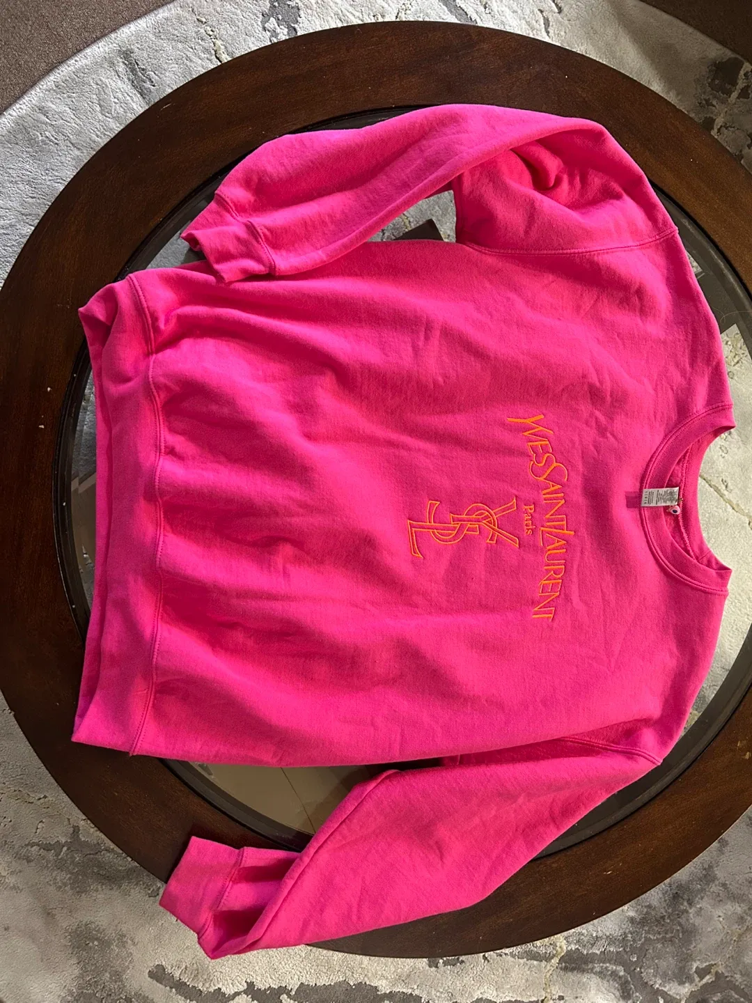 Yves Saint Laurent Pink Sweatshirt image indicator(2)