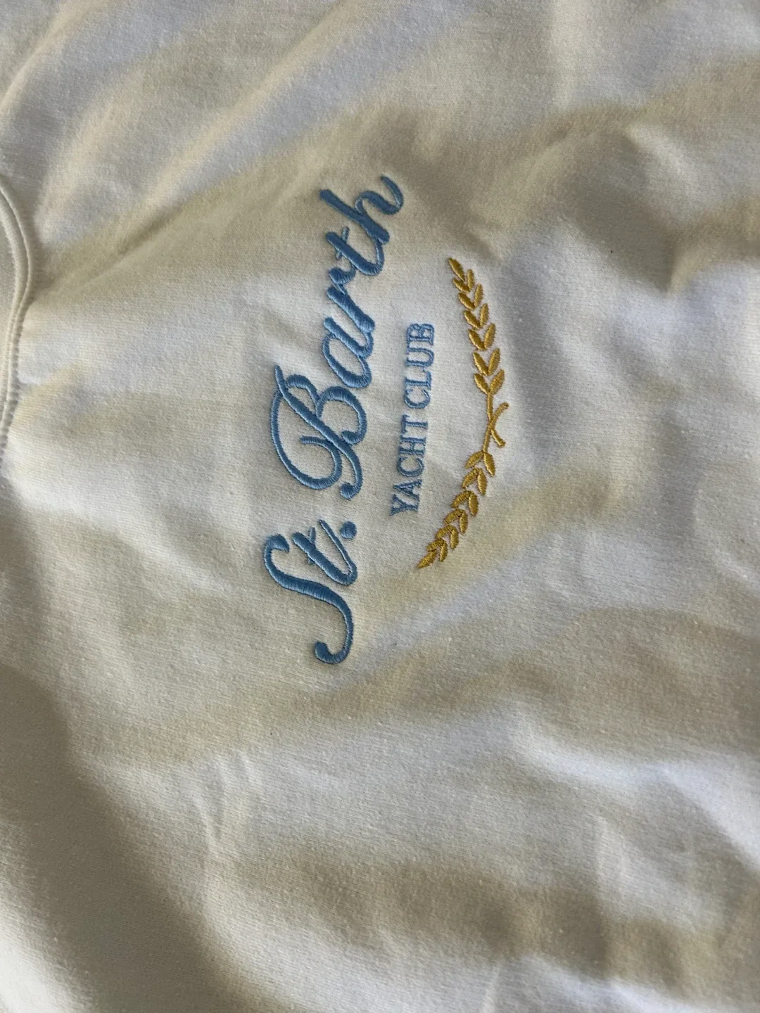 St. Barth Yacht Club White Sweatshirt image indicator(2)