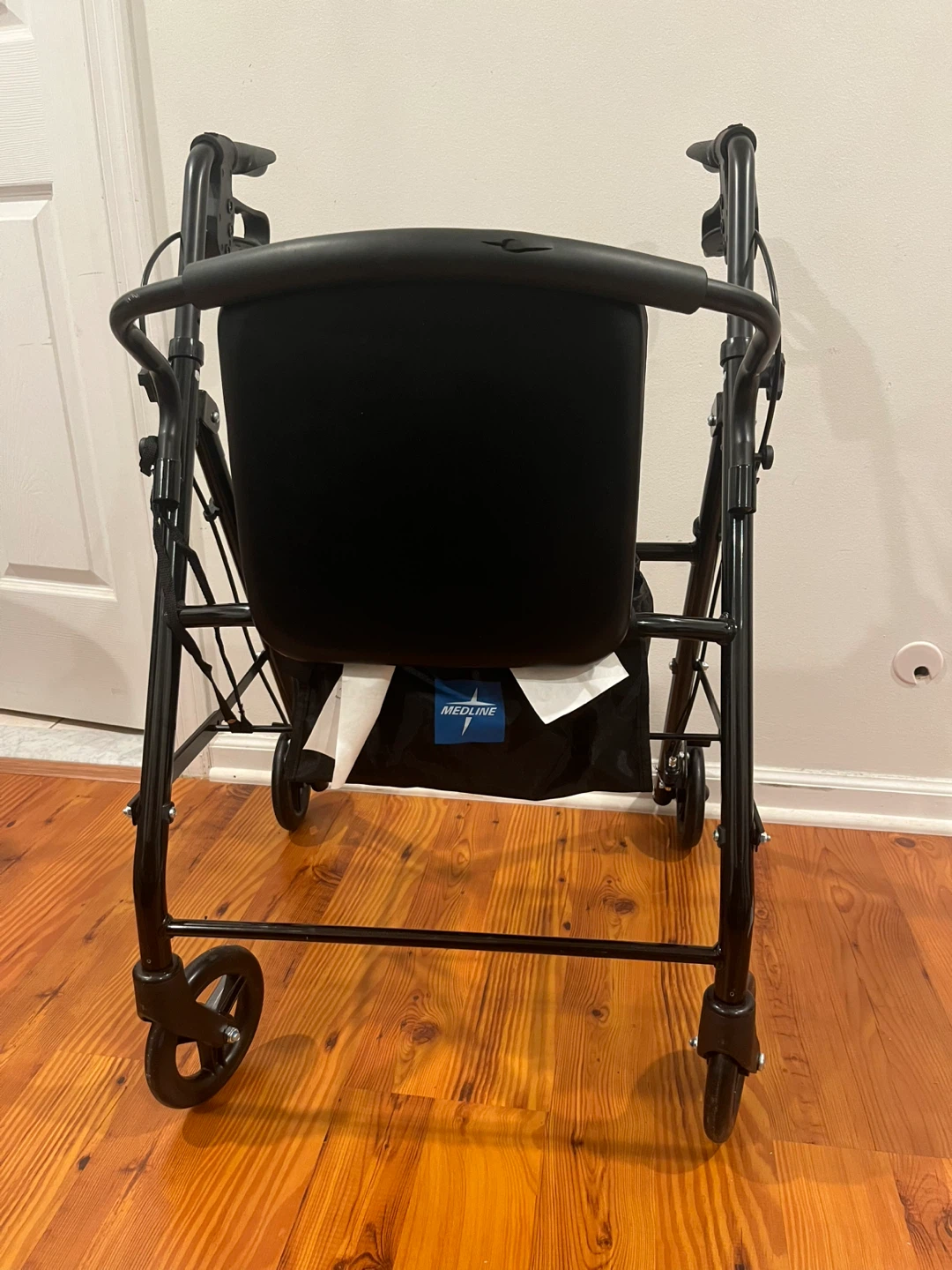 Medline Freedom Rolling Walker with Seat - Black - photo 5