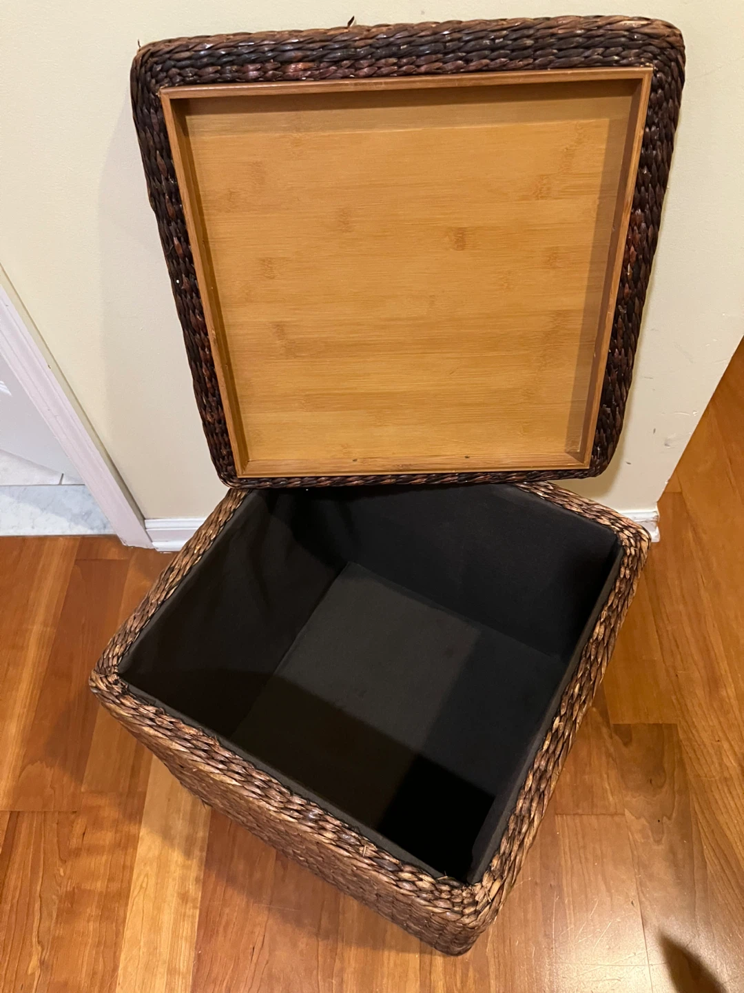 ❄️Woven Storage Box with Lid - photo 3