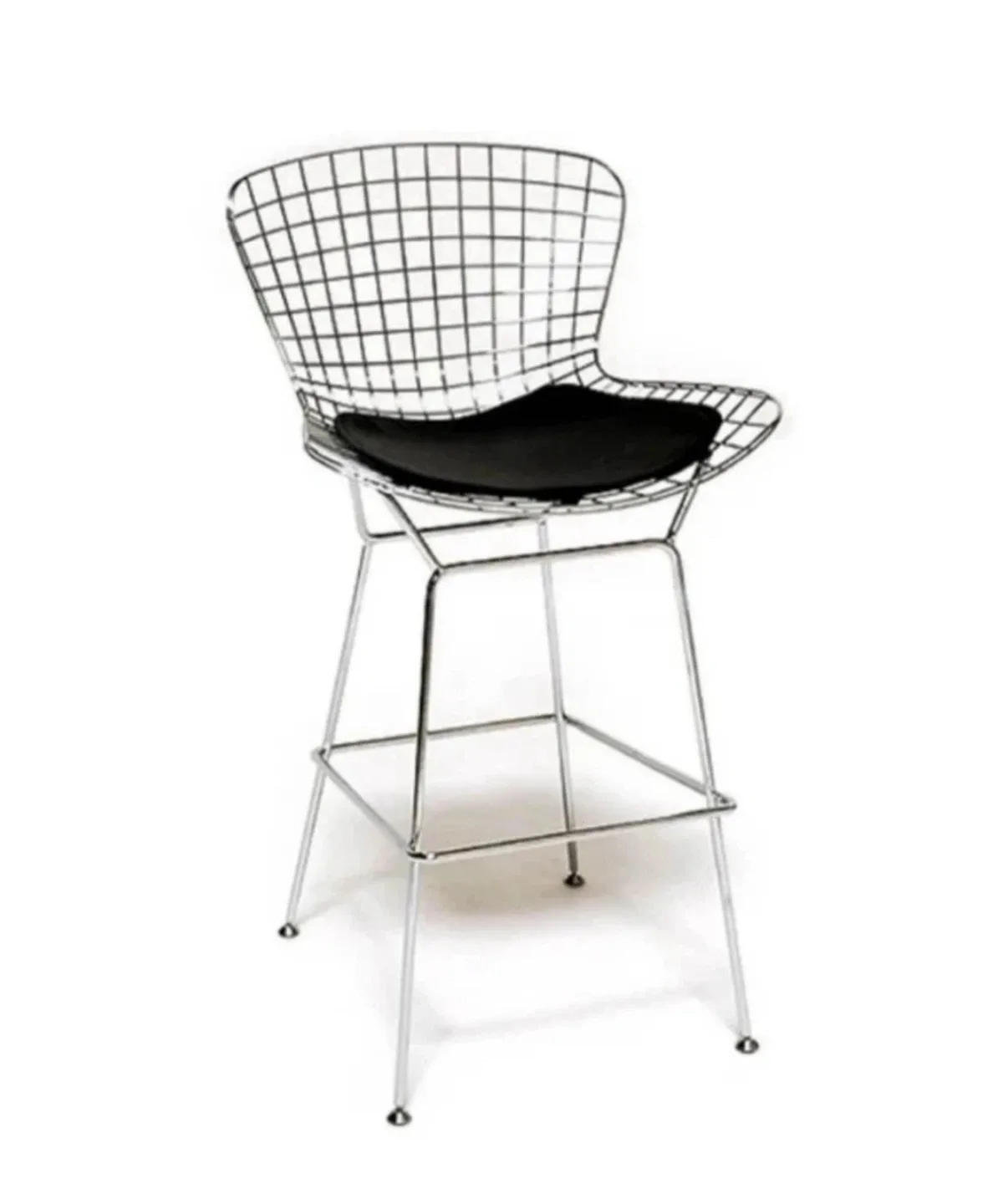 2 Kitchen Bar Stool - Chrome