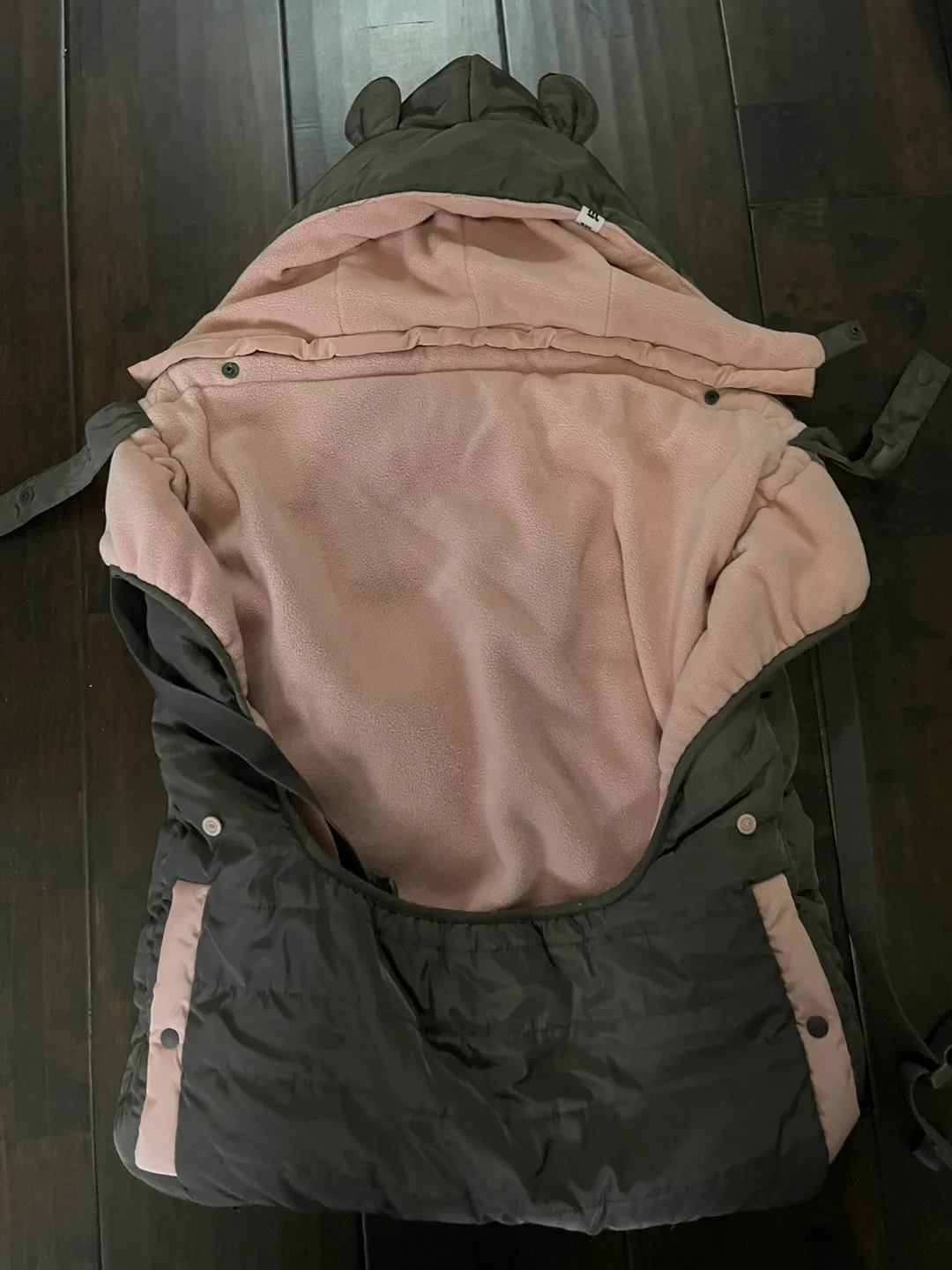 Baby Carrier Cover with Fleece Linning