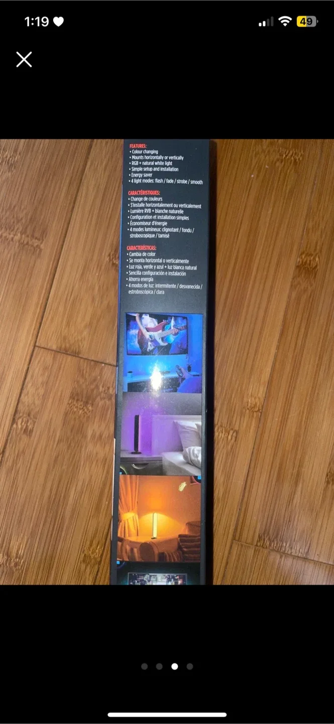 🥕Tech 1 LED Light Bar - Multicolour image indicator(3)