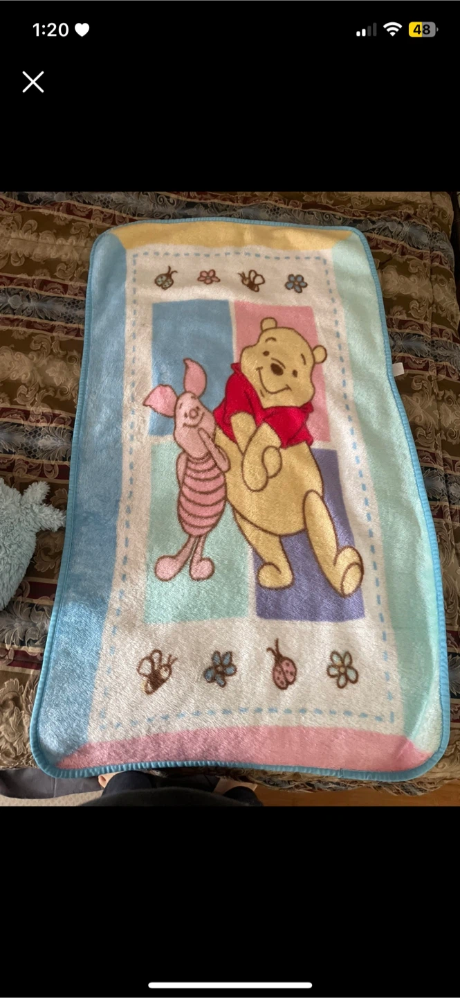 🥕Winnie the Pooh Baby Blanket