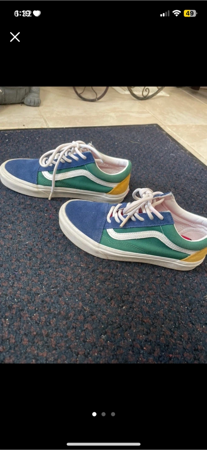 🥕Vans Old Skool Colour Block Sneakers