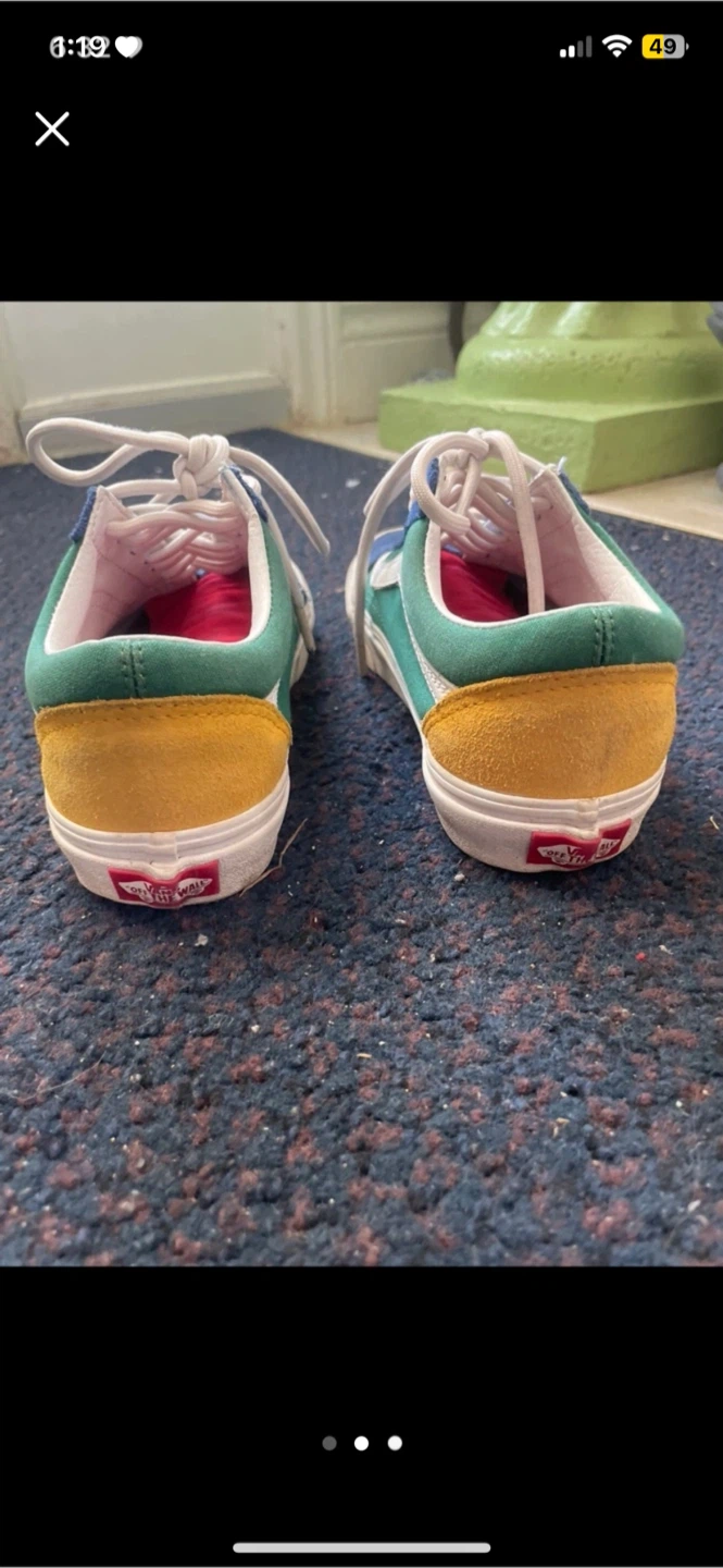 🥕Vans Old Skool Colour Block Sneakers - photo 2