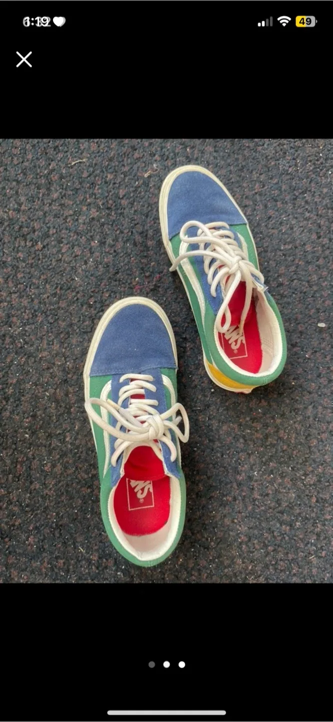 🥕Vans Old Skool Colour Block Sneakers image indicator(3)