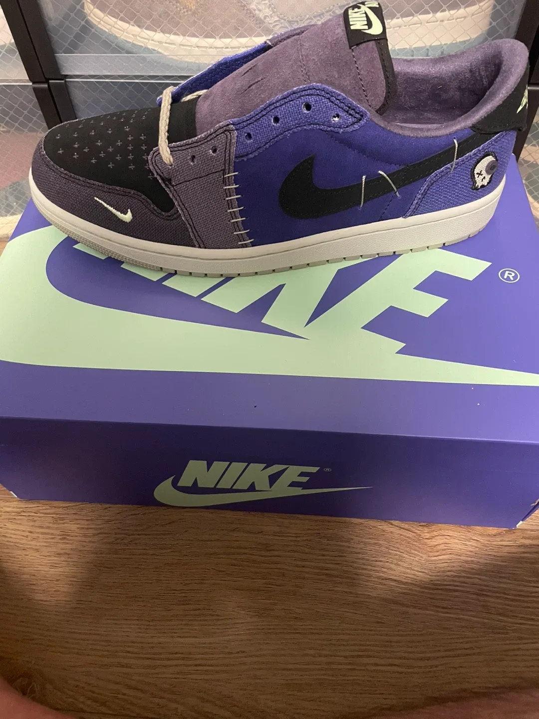 Nike Air Jordan 1 Low Zion Voodoo Alternate Purple Black image indicator(2)