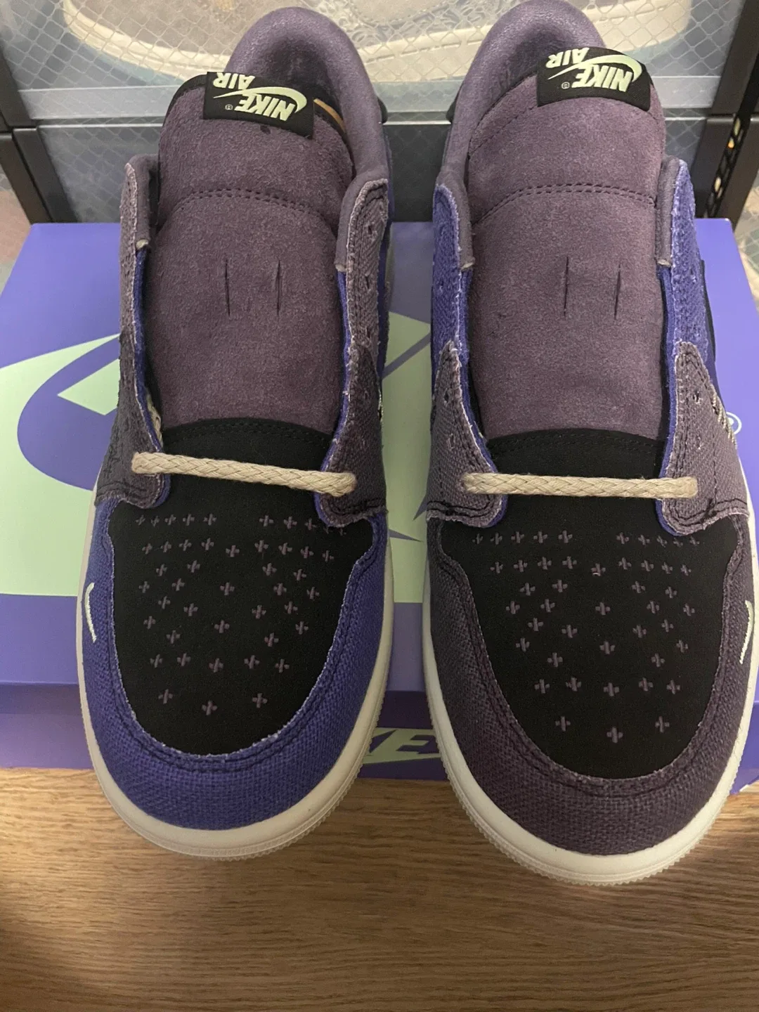 Nike Air Jordan 1 Low Zion Voodoo Alternate Purple Black