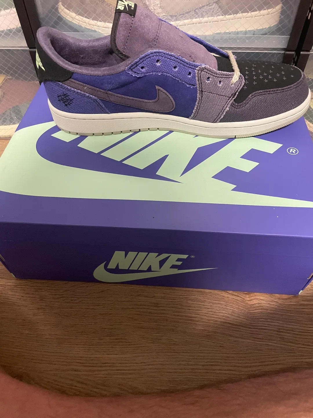 Nike Air Jordan 1 Low Zion Voodoo Alternate Purple Black image indicator(3)