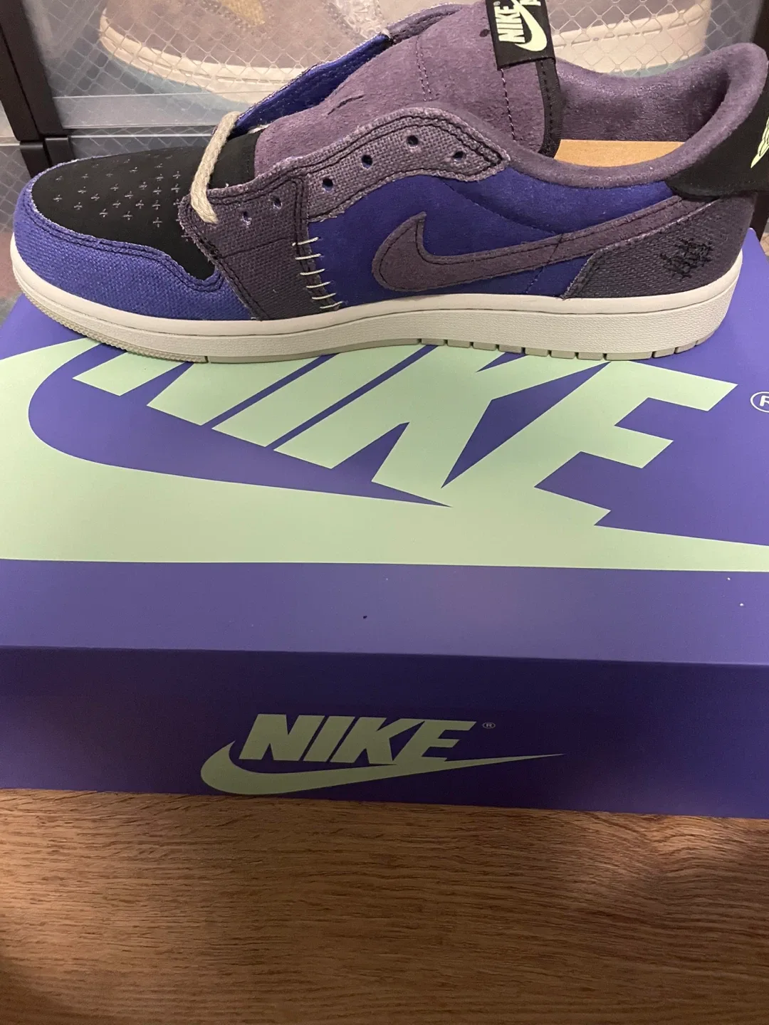 Nike Air Jordan 1 Low Zion Voodoo Alternate Purple Black image indicator(4)