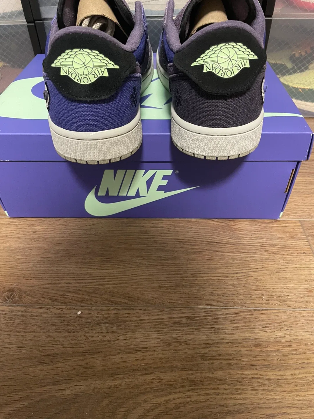 Nike Air Jordan 1 Low Zion Voodoo Alternate Purple Black image indicator(6)