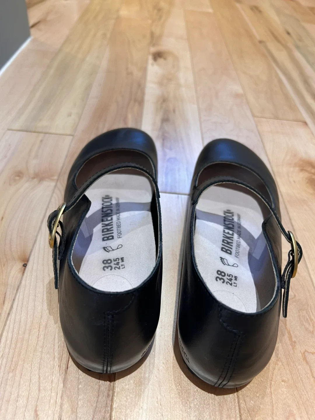 Birkenstock Mary Jane Leather Shoes - Size 38 image indicator(3)