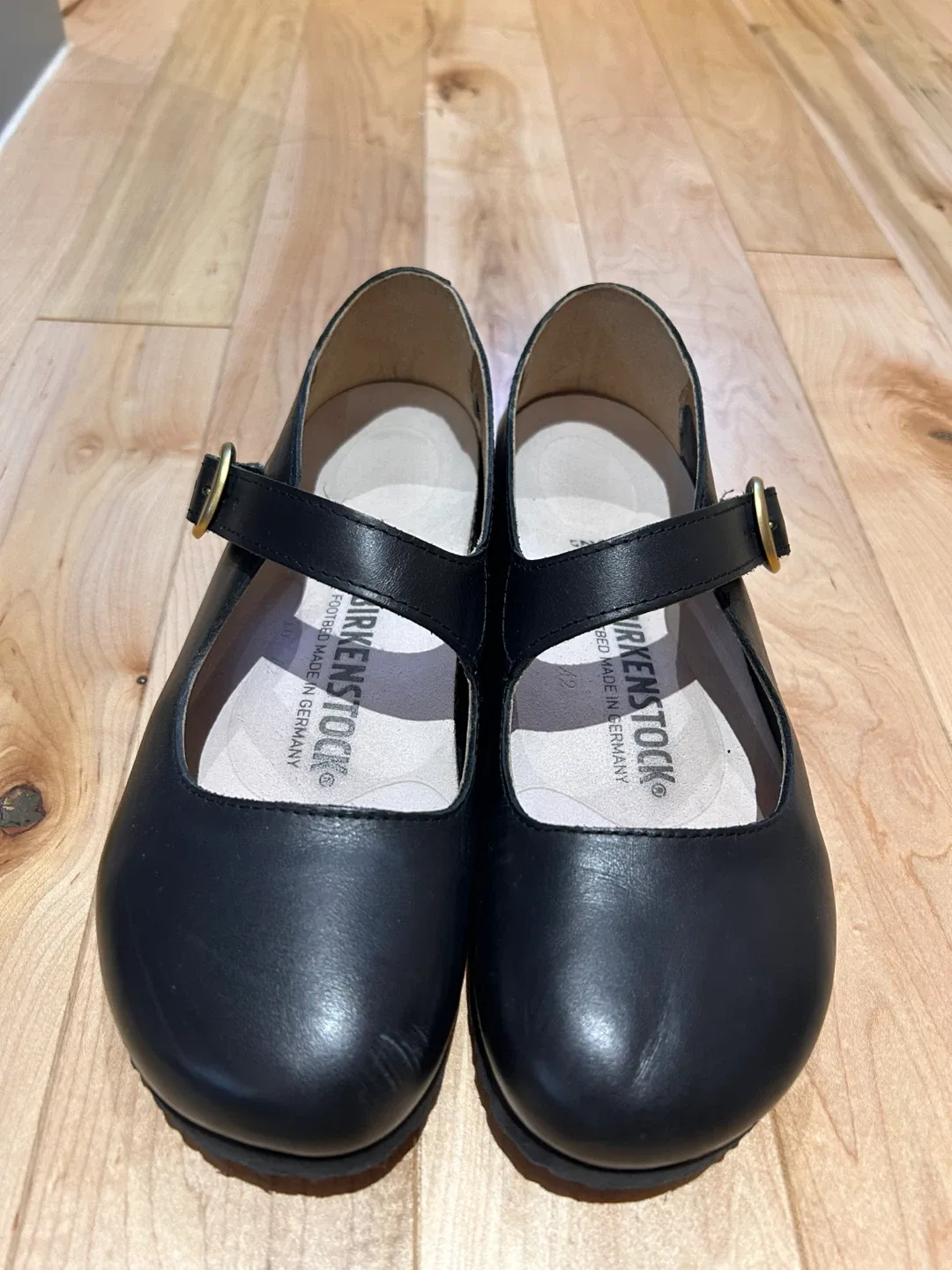 Birkenstock Mary Jane Leather Shoes - Size 38 image indicator(2)
