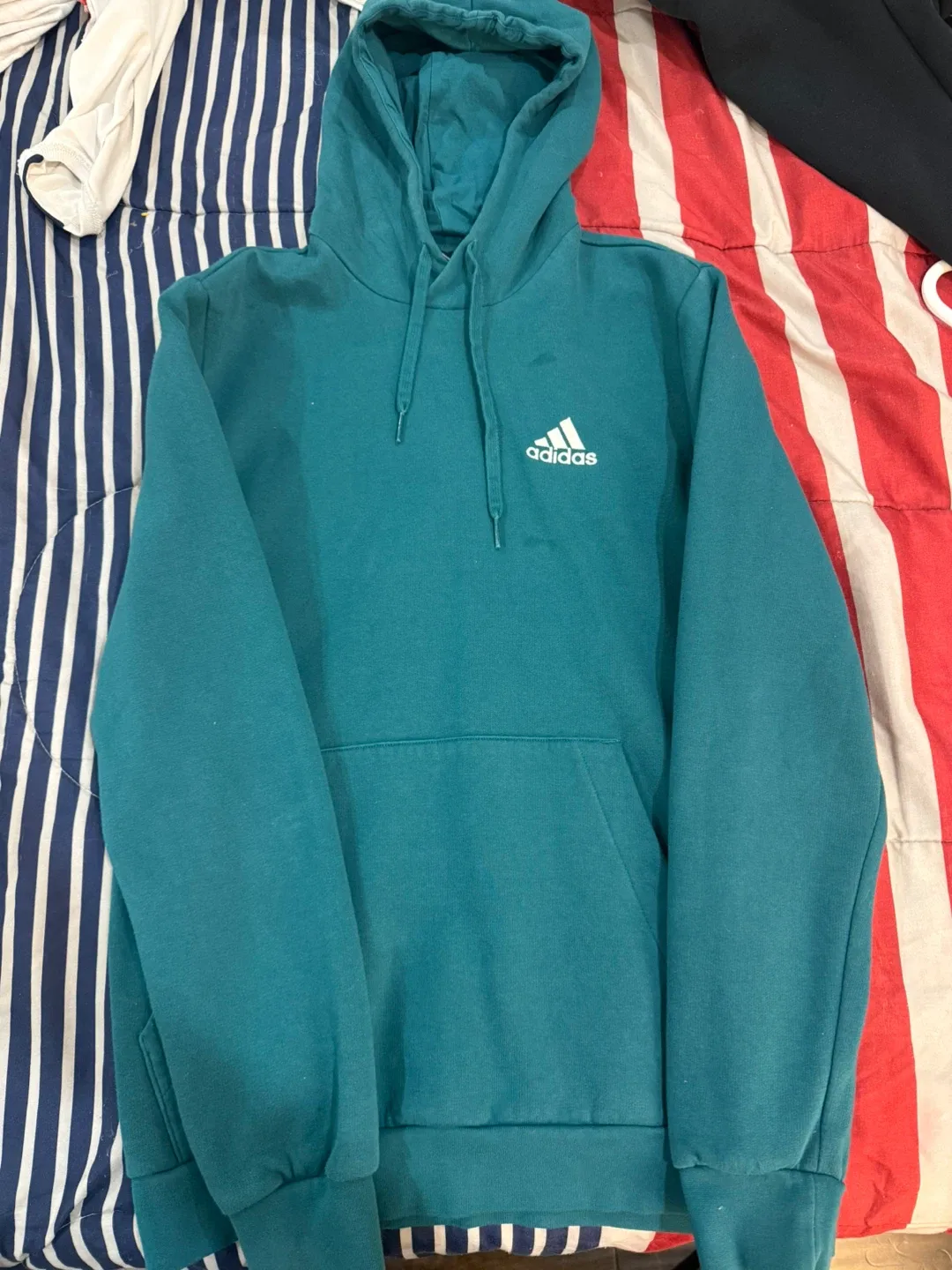 Adidas Teal Hoodie thumbnail