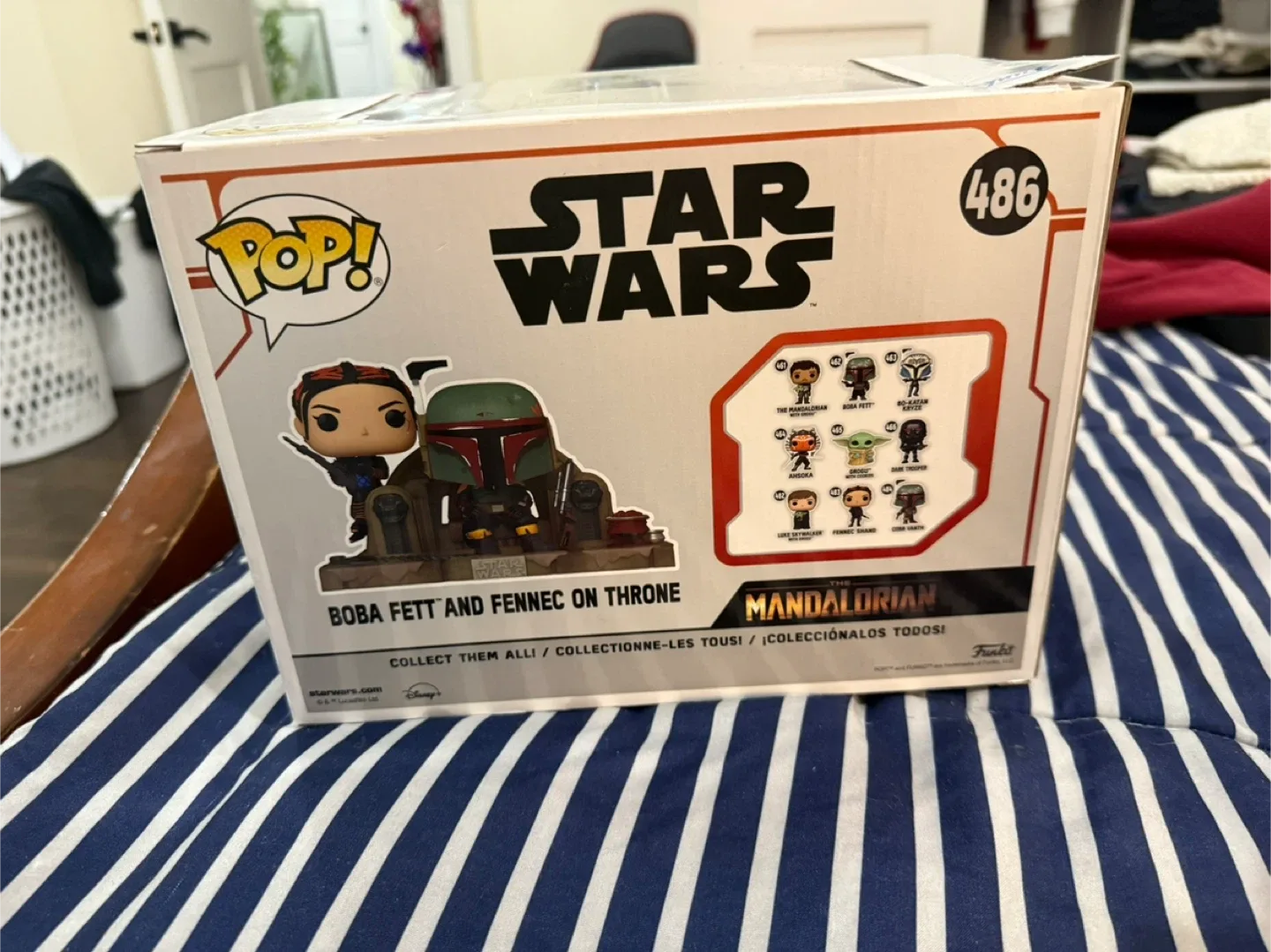 Funko Pop! Star Wars Boba Fett & Fennec on Throne #486 image indicator(2)