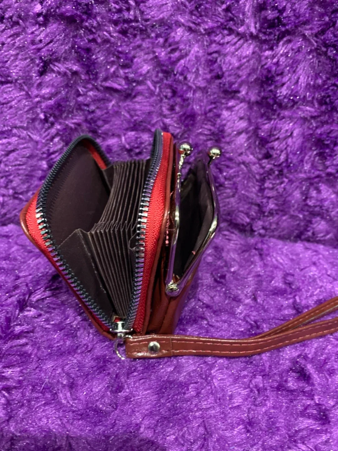 Maroon  Coin Purse image indicator(2)