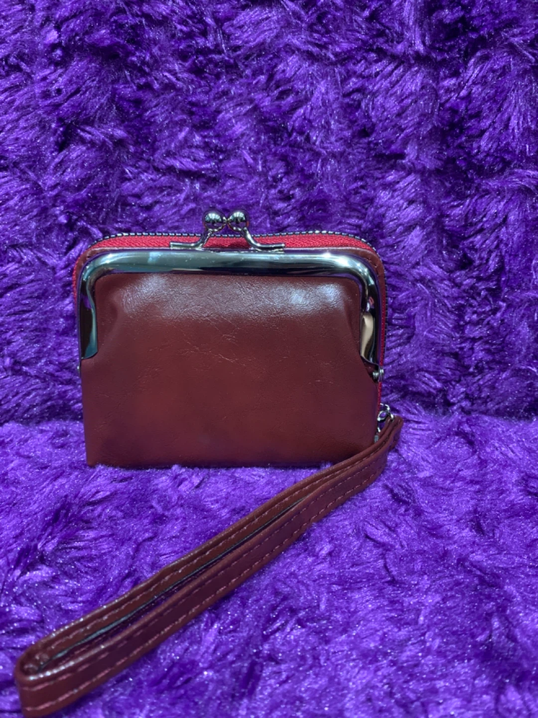 Maroon  Coin Purse