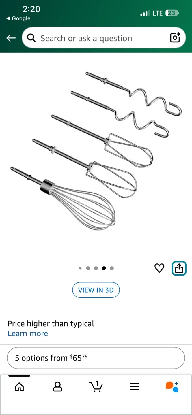 Black+Decker Hand Mixer with Storage Case image indicator(7)