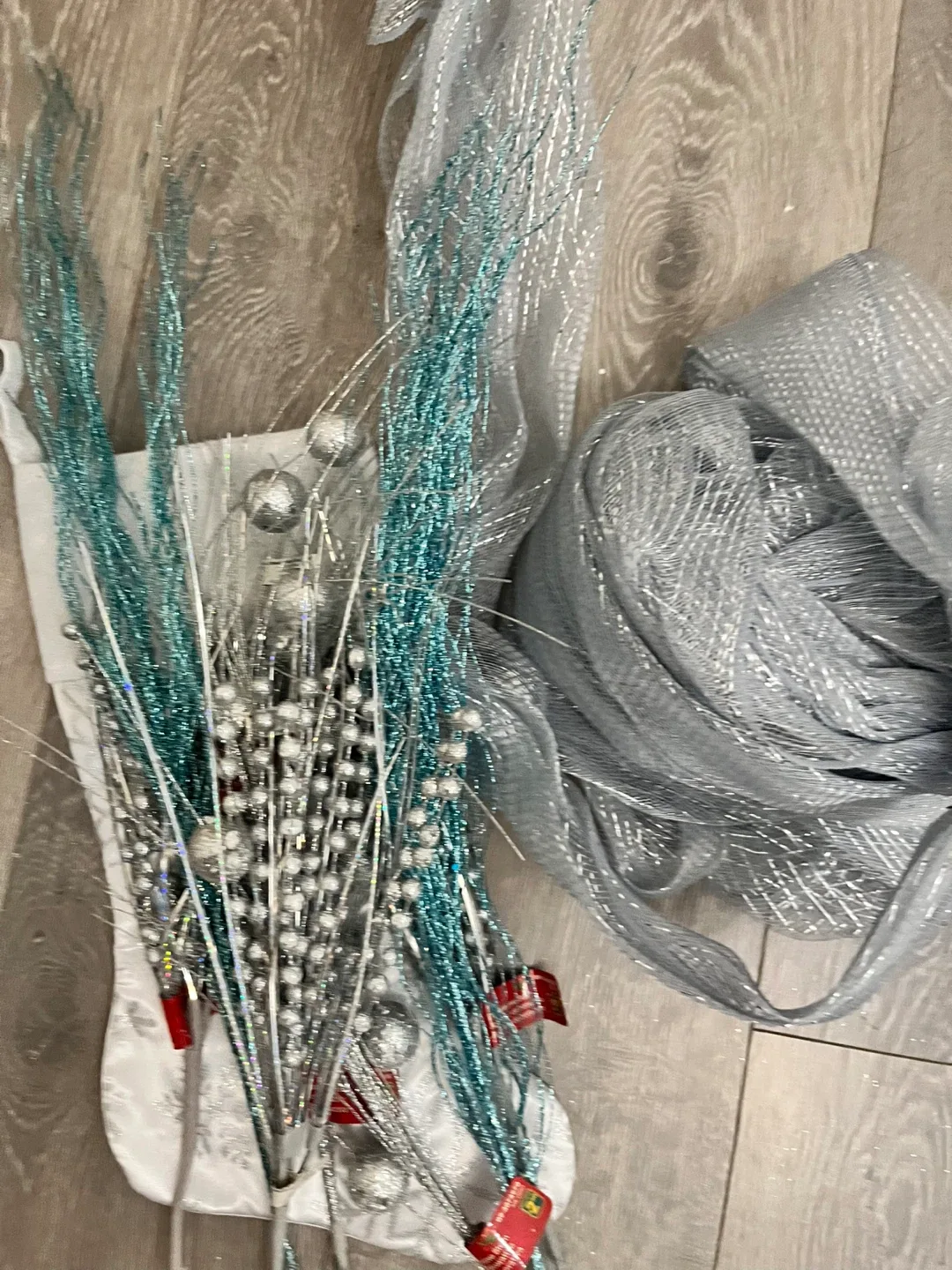 Christmas Decorations - Silver & Blue image indicator(3)