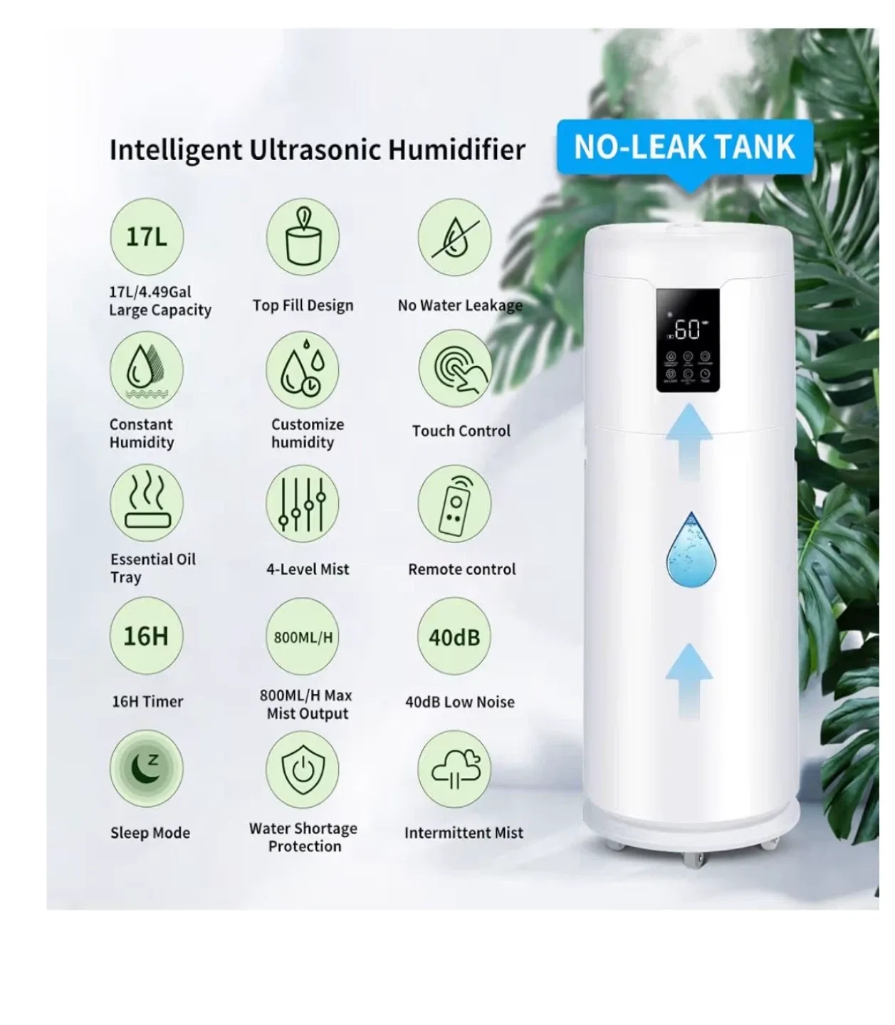 Humidifier - 17L Capacity image indicator(2)
