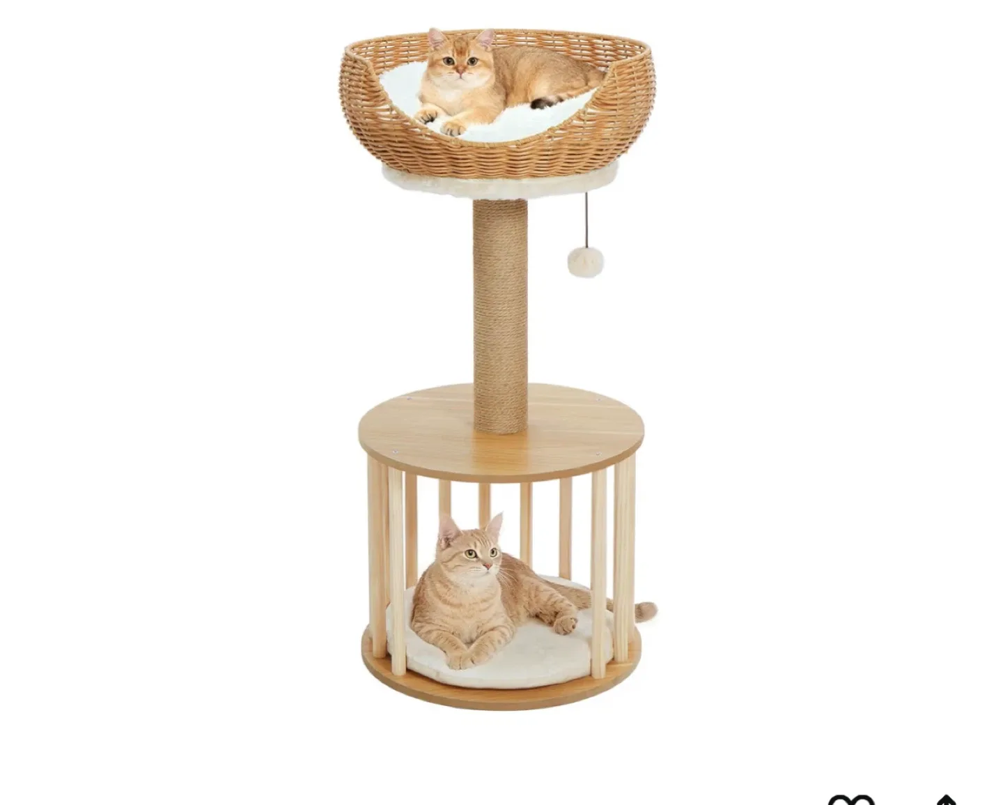 Cat Tree Tower, 81cm/32 inch image indicator(2)