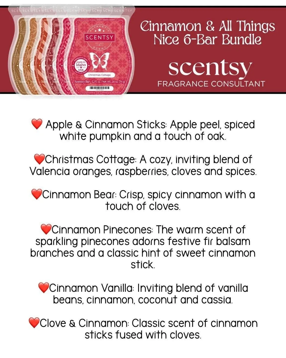 Scentsy Cinnamon Lovers Bundle! thumbnail