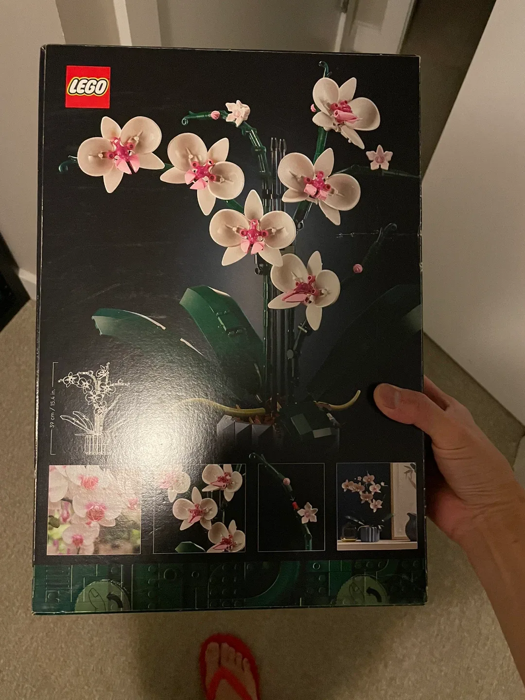 LEGO Botanical Collection Orchid & Iron Man Figure image indicator(2)