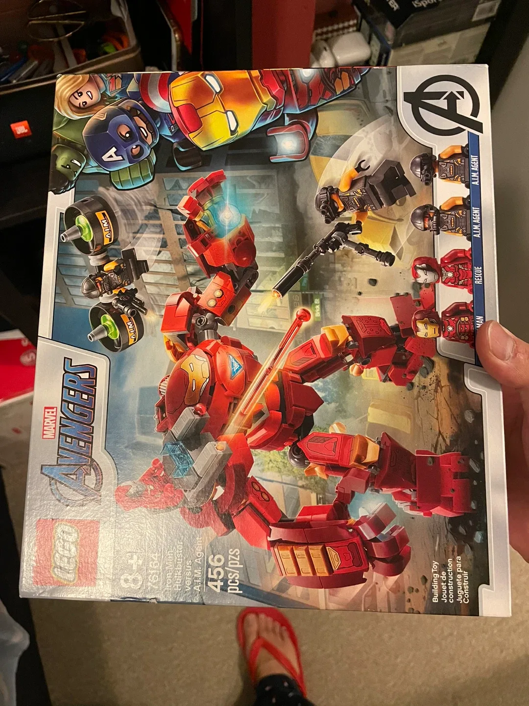 LEGO Botanical Collection Orchid & Iron Man Figure image indicator(5)