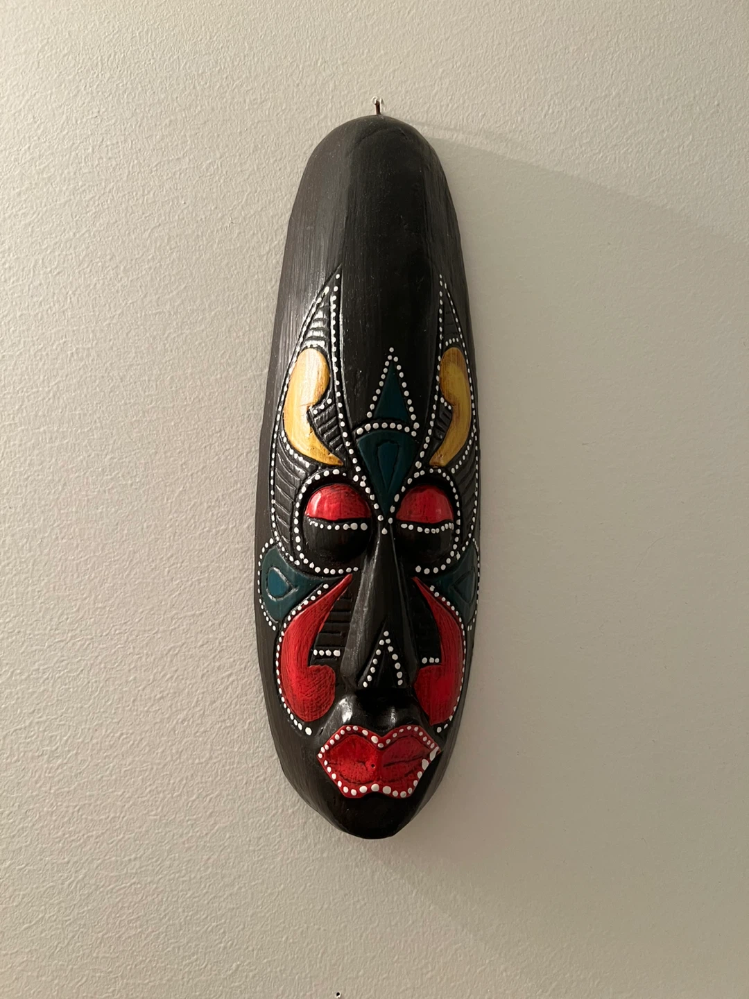 Handmade Wooden Wall Mask