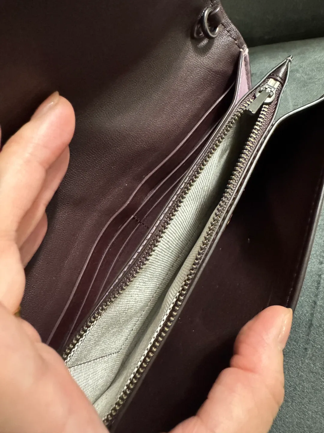 Coach Leather Wristlet - Lavender image indicator(5)