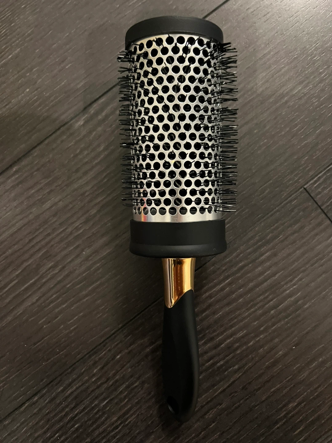 Round Hair Brush - Black Handle