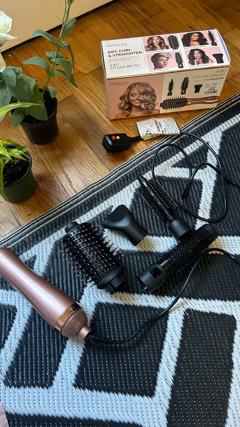 Bellezza 4-in-1 Styling Brush - Dry, Curl & Straighten