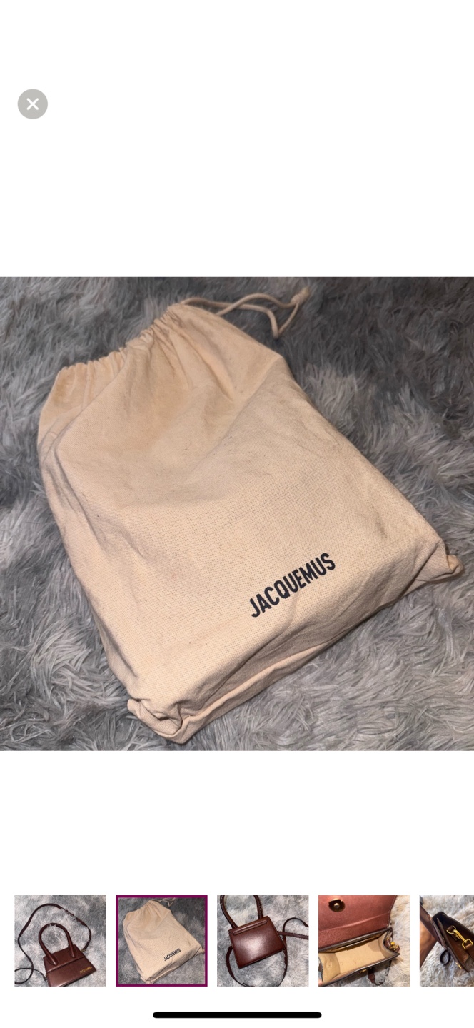 Jacquemus Le Chiquito Dark Brown Leather Bag - photo 2