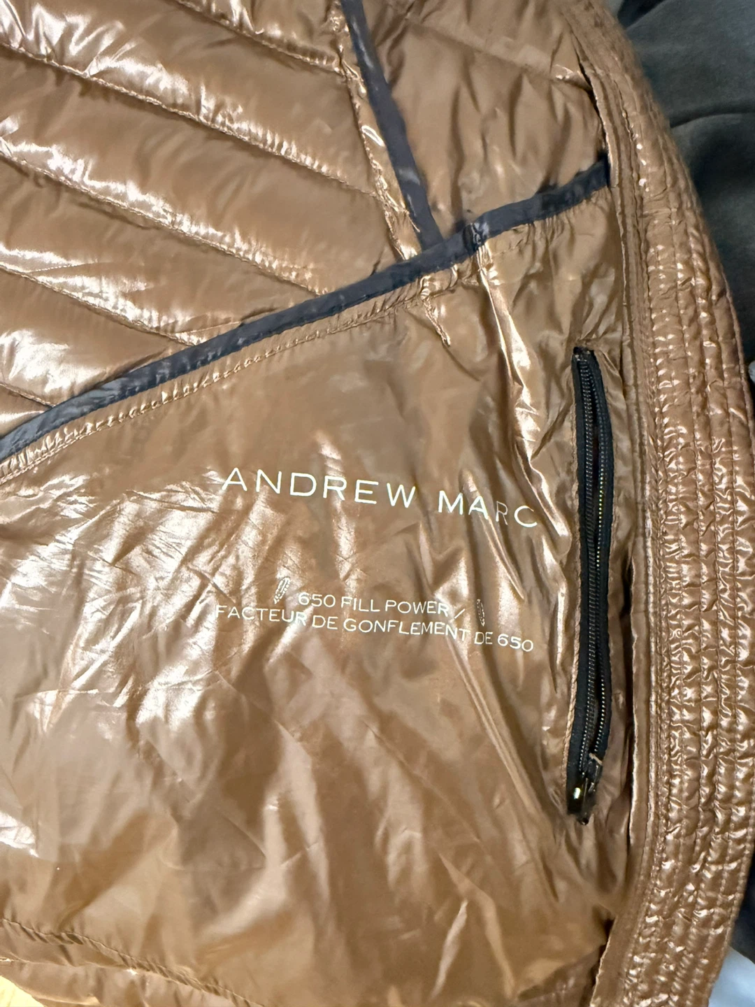 Andrew Marc Packable Down Puffer Coat - Size S - photo 4