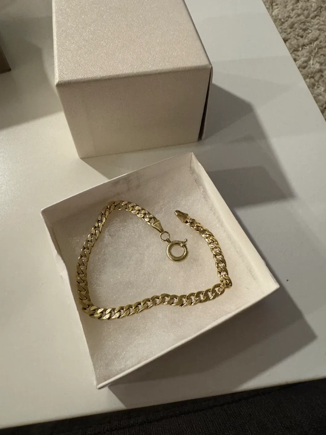 Gold Chain Bracelet 14 carat 10 gram image indicator(4)