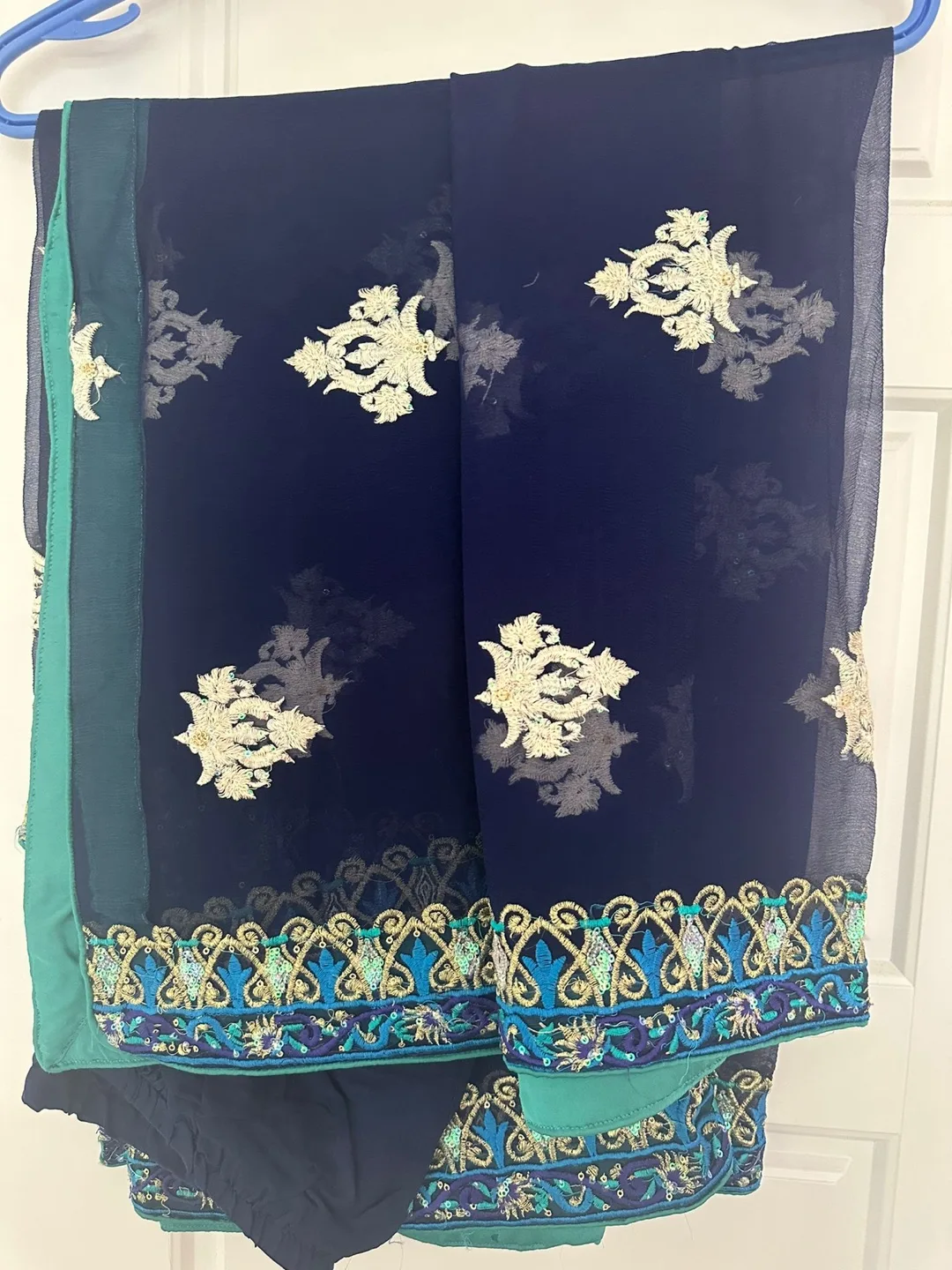 Embroidered Salwar Kameez Suit nomi ansari pakistani suit image indicator(3)