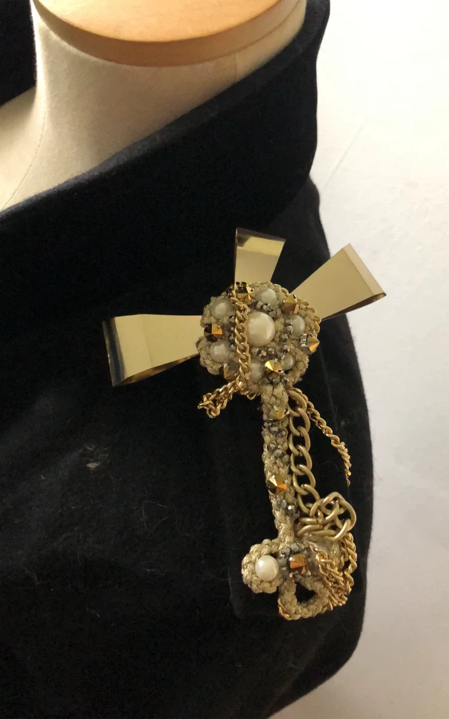 Black Embellished Military Style Jacket image indicator(5)