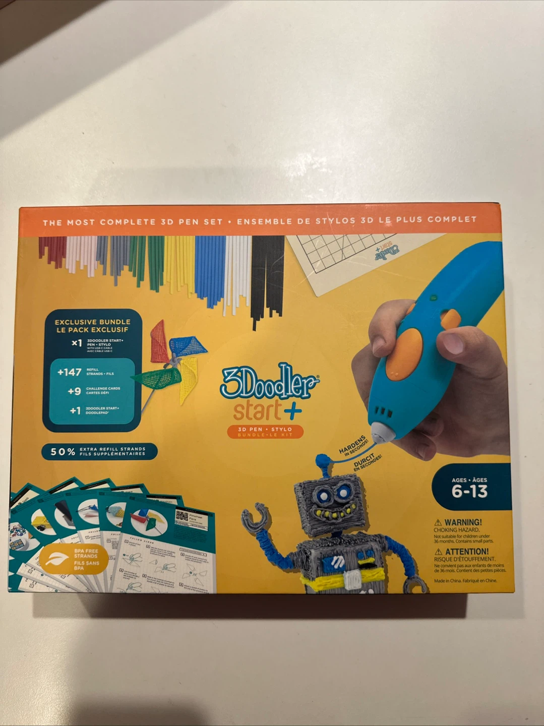 3Doodler Start+ 3D Pen Set, Ages 6-13 🥕