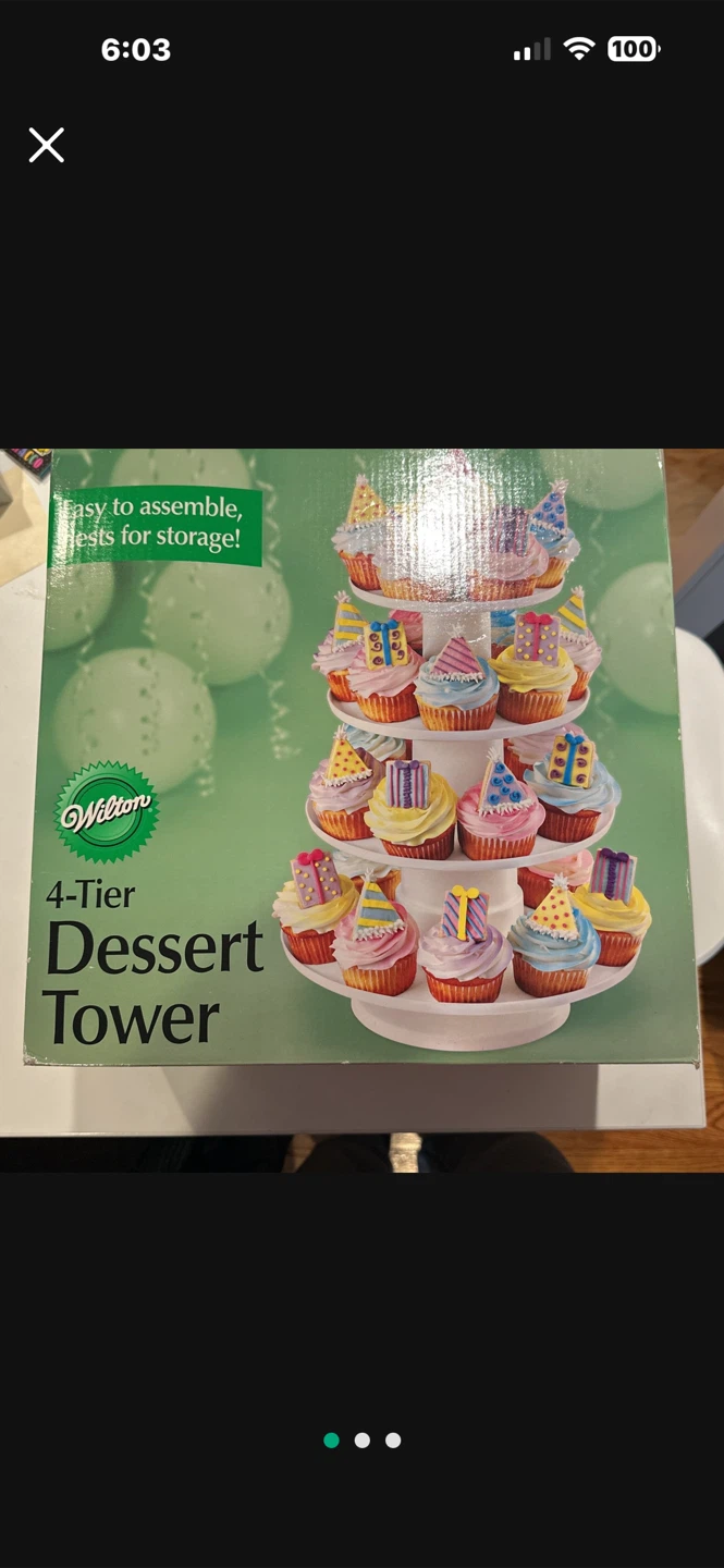 Wilton 4-Tier Dessert Tower - Easy to Assemble! 🥕