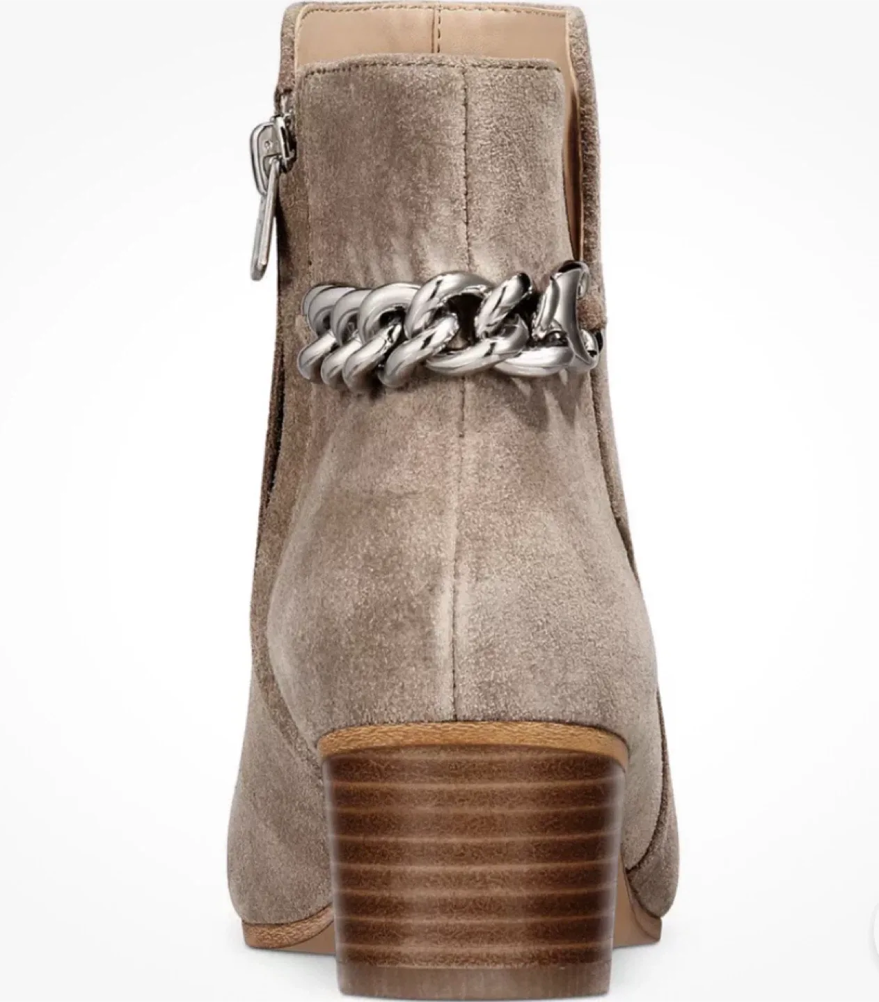 Coach Suede Chain Ankle Boots - Size 5.5 🥕 image indicator(4)