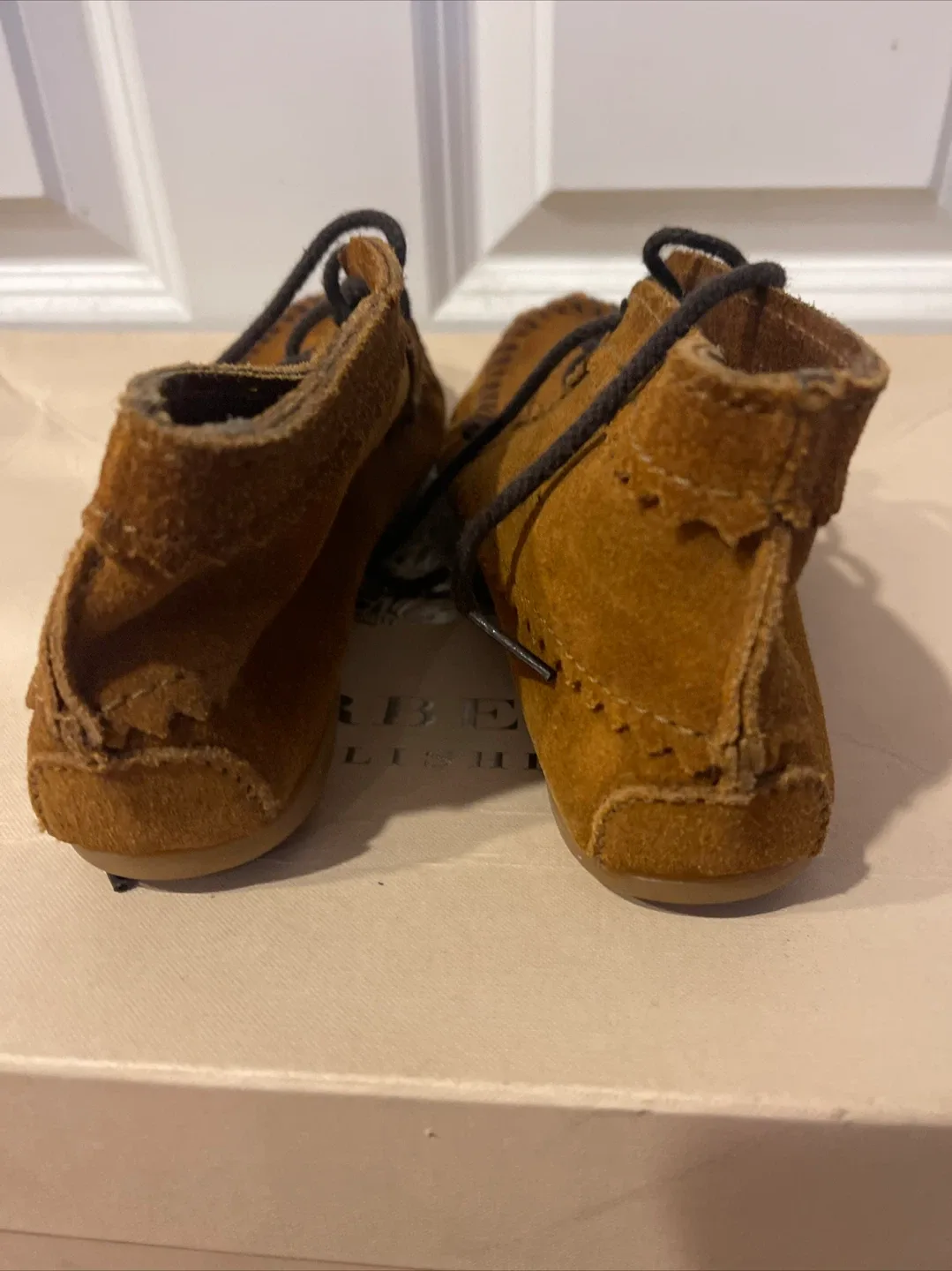 Minnetonka Brown Suede Moccasin Boots 🥕 image indicator(3)